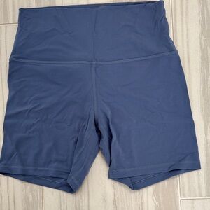 Lululemon Athletica Blue Women's Bike Shorts